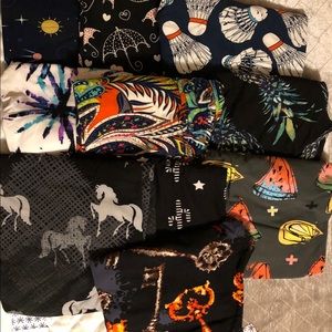 PIPHANY SOFT LEGGINGS CURVY SIZE (L-XXL) SET OF 10